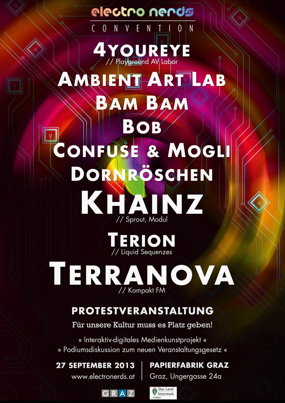 Plakat Electro Nerds
